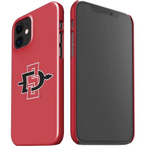 San Diego State University Aztecs Red Logo iPhone 12 Mini Lite Case