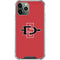 San Diego State University Aztecs Red Logo iPhone 12 Pro Max Clear Case