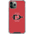 San Diego State University Aztecs Red Logo iPhone 12 Pro Max Clear Case