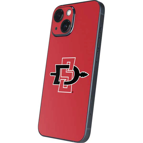 San Diego State University Aztecs Red Logo iPhone 13 Mini Skin