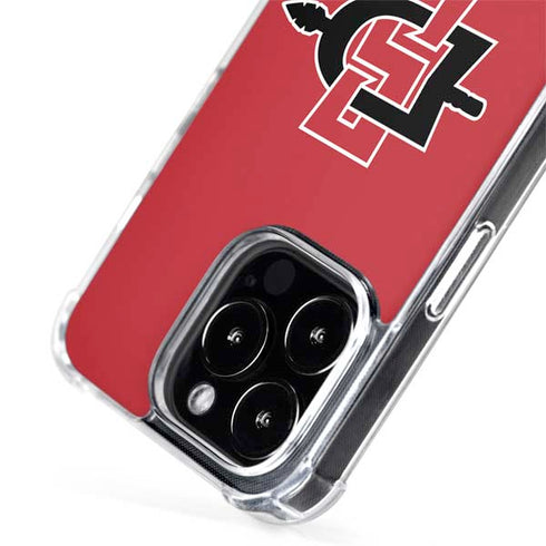 San Diego State University Aztecs Red Logo iPhone 13 Pro Max MagSafe Case