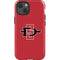 San Diego State University Aztecs Red Logo iPhone 14 Impact Case