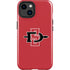 San Diego State University Aztecs Red Logo iPhone 15 Plus Impact Case