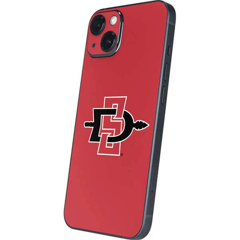 San Diego State University Aztecs Red Logo iPhone 14 Skin