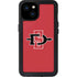 San Diego State University Aztecs Red Logo iPhone 15 Plus Waterproof Case