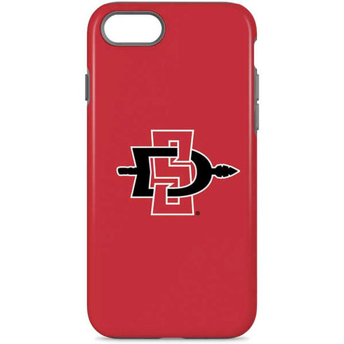 San Diego State University Aztecs Red Logo iPhone 8 Pro Case