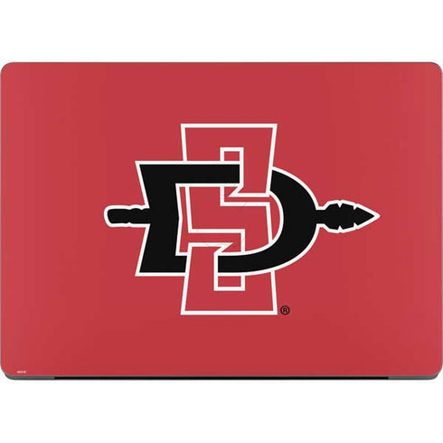 San Diego State University Aztecs Red Logo MacBook Pro 14in (2021-24) Skin