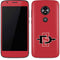 San Diego State University Aztecs Red Logo Moto E5 Play Skin
