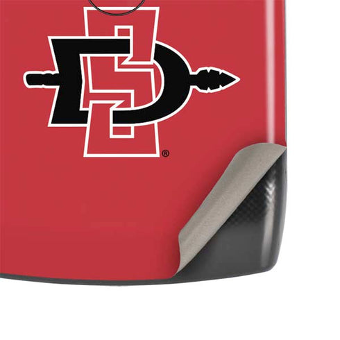 San Diego State University Aztecs Red Logo Motorola RAZR Skin