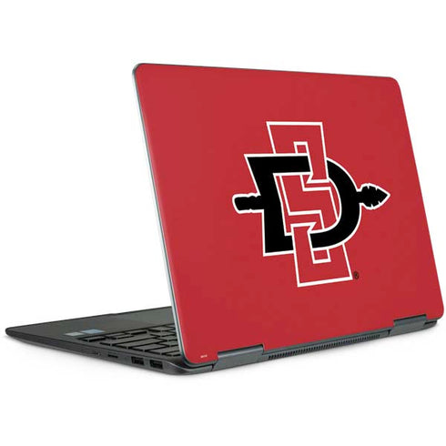San Diego State University Aztecs Red Logo Notebook 9 Pro 13in (2017) Skin