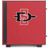 San Diego State University Aztecs Red Logo NZXT H510 Compact ATX Mid-Tower Case Skin
