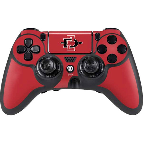 San Diego State University Aztecs Red Logo PS4/PC SCUF Impact Controller Skin