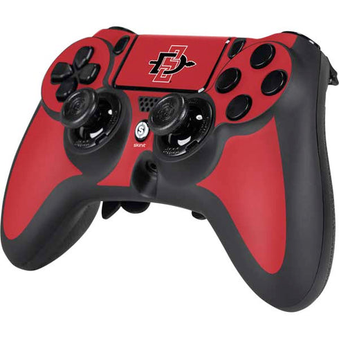 San Diego State University Aztecs Red Logo PS4/PC SCUF Impact Controller Skin