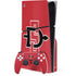 San Diego State University Aztecs Red Logo PS5 Slim Disk Bundle Skin