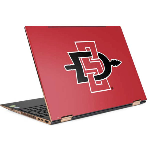 San Diego State University Aztecs Red Logo HP Spectre Skin