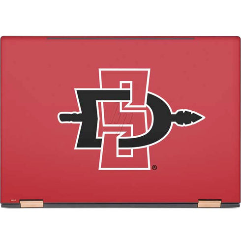 San Diego State University Aztecs Red Logo HP Spectre Skin