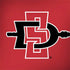 San Diego State University Aztecs Red Logo HP Spectre Skin
