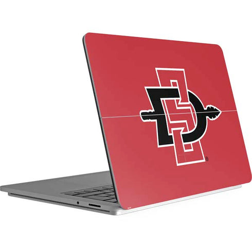 San Diego State University Aztecs Red Logo Surface Laptop Studio Skin