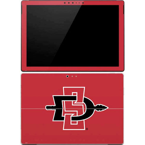 San Diego State University Aztecs Red Logo Surface Pro 4 Skin