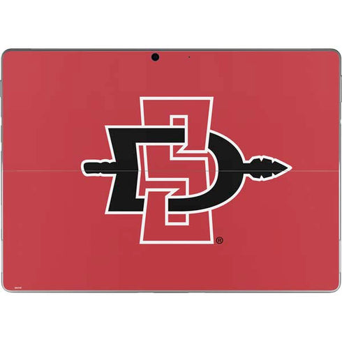 San Diego State University Aztecs Red Logo Surface Pro 9 Skin