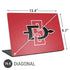San Diego State University Aztecs Red Logo Universal Laptop 16.6in (13.4 x 9.7in) Skin