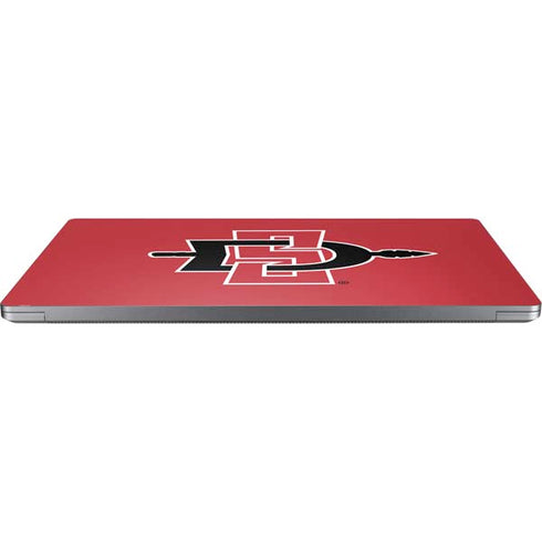 San Diego State University Aztecs Red Logo Universal Laptop 16in (13 x 9.4in) Skin