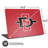 San Diego State University Aztecs Red Logo Universal Laptop 18in (14.6 x 10.6in) Skin
