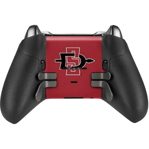 San Diego State University Aztecs Red Logo Xbox Elite Wireless Controller Series 2 Skin