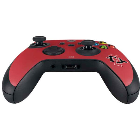 San Diego State University Aztecs Red Logo Xbox Series X Controller Skin