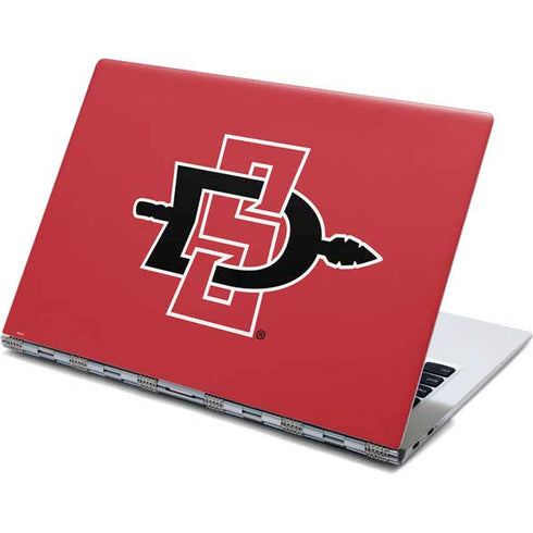 San Diego State University Aztecs Red Logo Yoga 910 2-in-1 14in Touch-Screen Skin