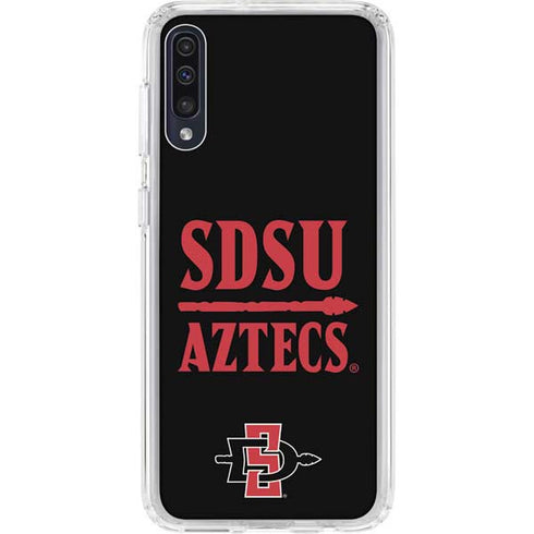 San Diego State University Aztecs San Diego State Galaxy A50 Clear Case