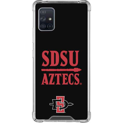 San Diego State University Aztecs San Diego State Galaxy A51 5G Clear Case