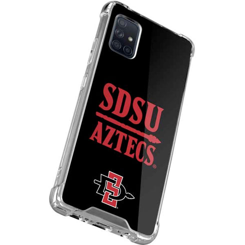 San Diego State University Aztecs San Diego State Galaxy A51 5G Clear Case