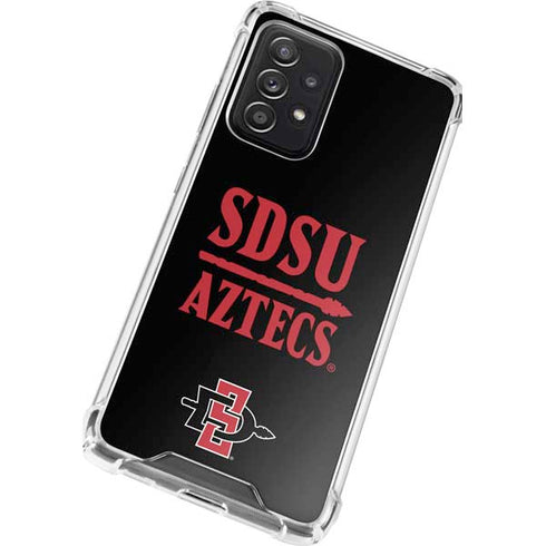 San Diego State University Aztecs San Diego State Galaxy A52 5G Clear Case