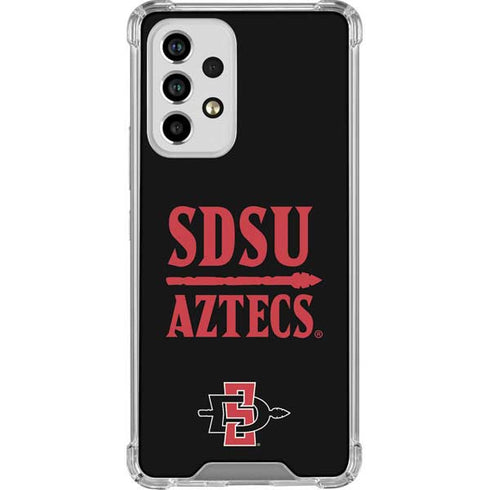 San Diego State University Aztecs San Diego State Galaxy A53 5G Clear Case