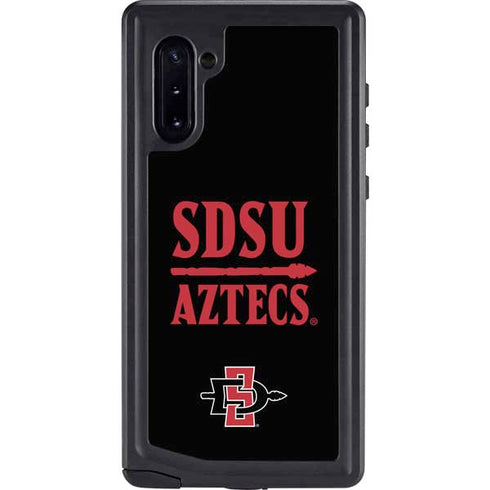 San Diego State University Aztecs San Diego State Galaxy Note 10 Waterproof Case