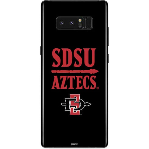 San Diego State University Aztecs San Diego State Galaxy Note 8 Skin
