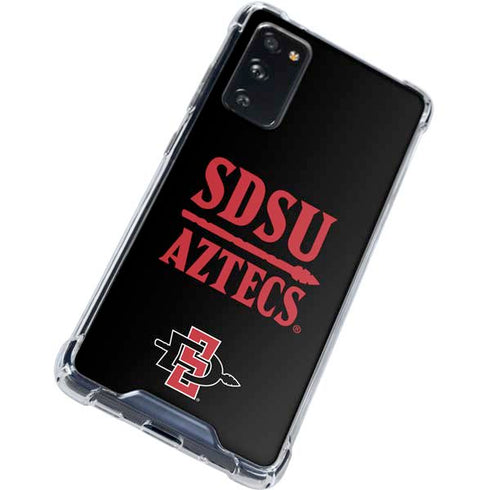 San Diego State University Aztecs San Diego State Galaxy S20 FE Clear Case