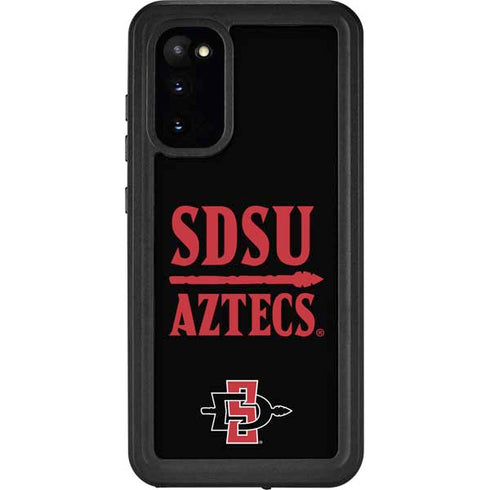 San Diego State University Aztecs San Diego State Galaxy S20 Waterproof Case