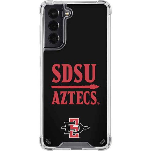 San Diego State University Aztecs San Diego State Galaxy S21 5G Clear Case