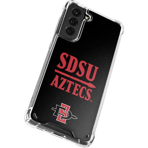San Diego State University Aztecs San Diego State Galaxy S21 5G Clear Case