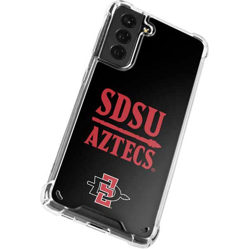 San Diego State University Aztecs San Diego State Galaxy S21 Plus 5G Clear Case