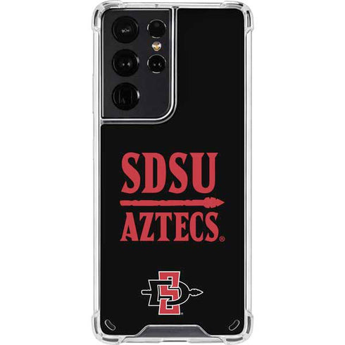 San Diego State University Aztecs San Diego State Galaxy S21 Ultra 5G Clear Case