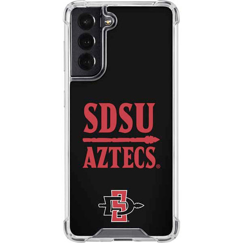San Diego State University Aztecs San Diego State Galaxy S22 Clear Case