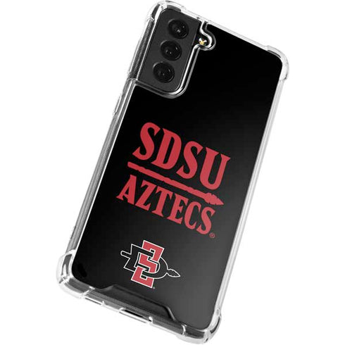 San Diego State University Aztecs San Diego State Galaxy S22 Plus Clear Case