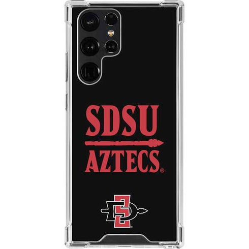 San Diego State University Aztecs San Diego State Galaxy S22 Ultra Clear Case