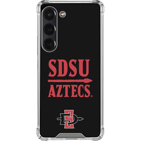 San Diego State University Aztecs San Diego State Galaxy S23 Clear Case