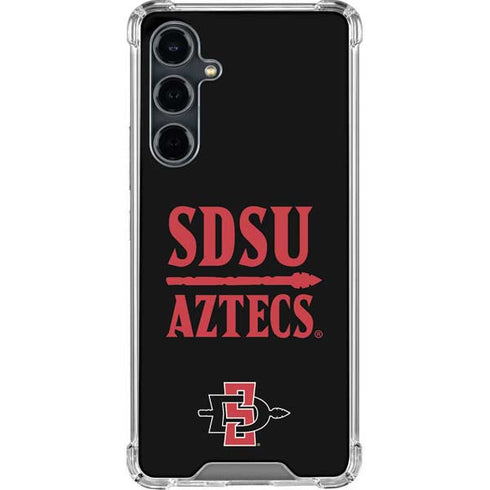 San Diego State University Aztecs San Diego State Galaxy S23 FE Clear Case