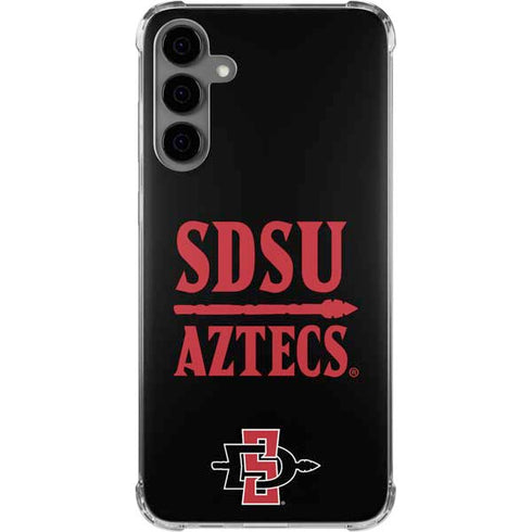San Diego State University Aztecs San Diego State Galaxy S24 Plus Clear Case