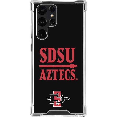 San Diego State University Aztecs San Diego State Galaxy S24 Ultra Clear Case